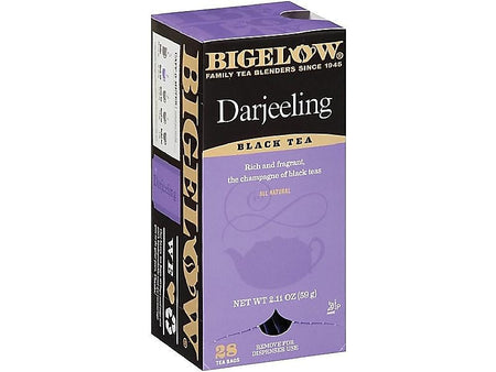 Bigelow Darjeeling Black Tea Bags, 28/Box