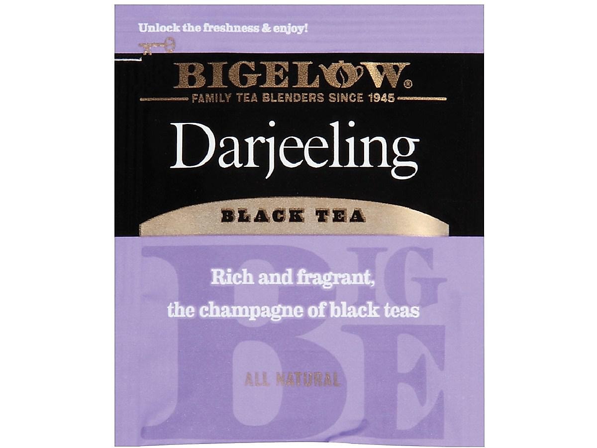 Bigelow Darjeeling Black Tea Bags, 28/Box