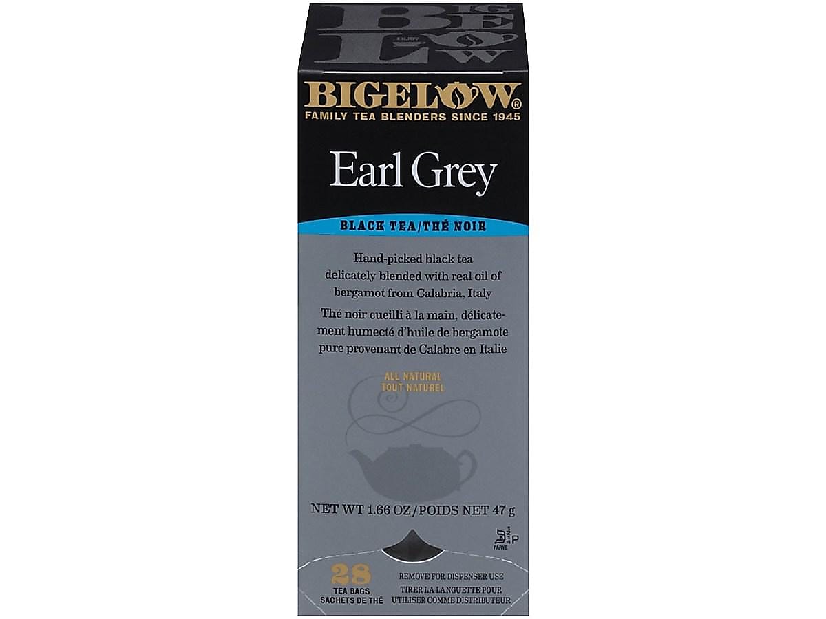 Bigelow Earl Grey Tea Bags, 28/Box