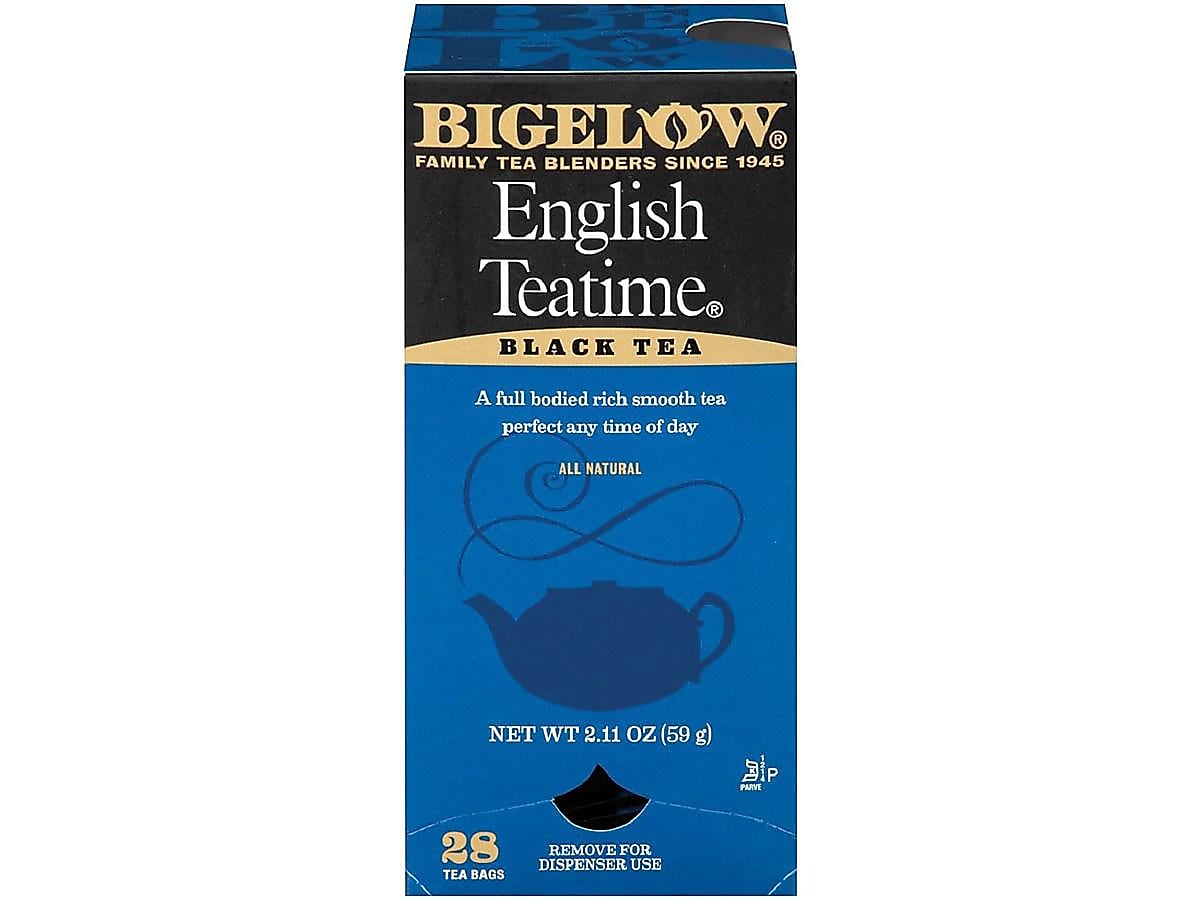 Bigelow English Teatime Black Tea Bags, 28/Box