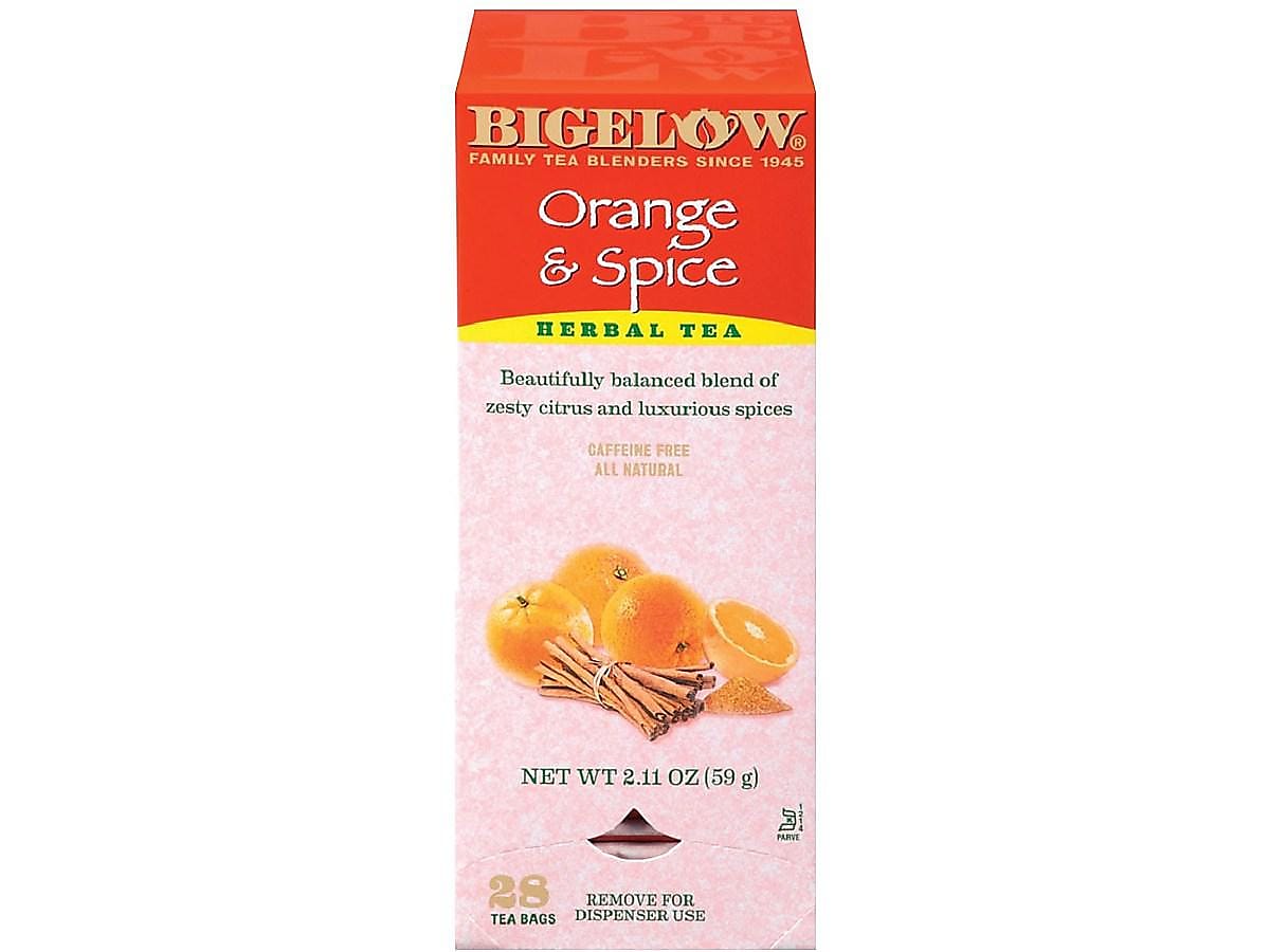 Bigelow Herbal Tea Bags, 28/Box