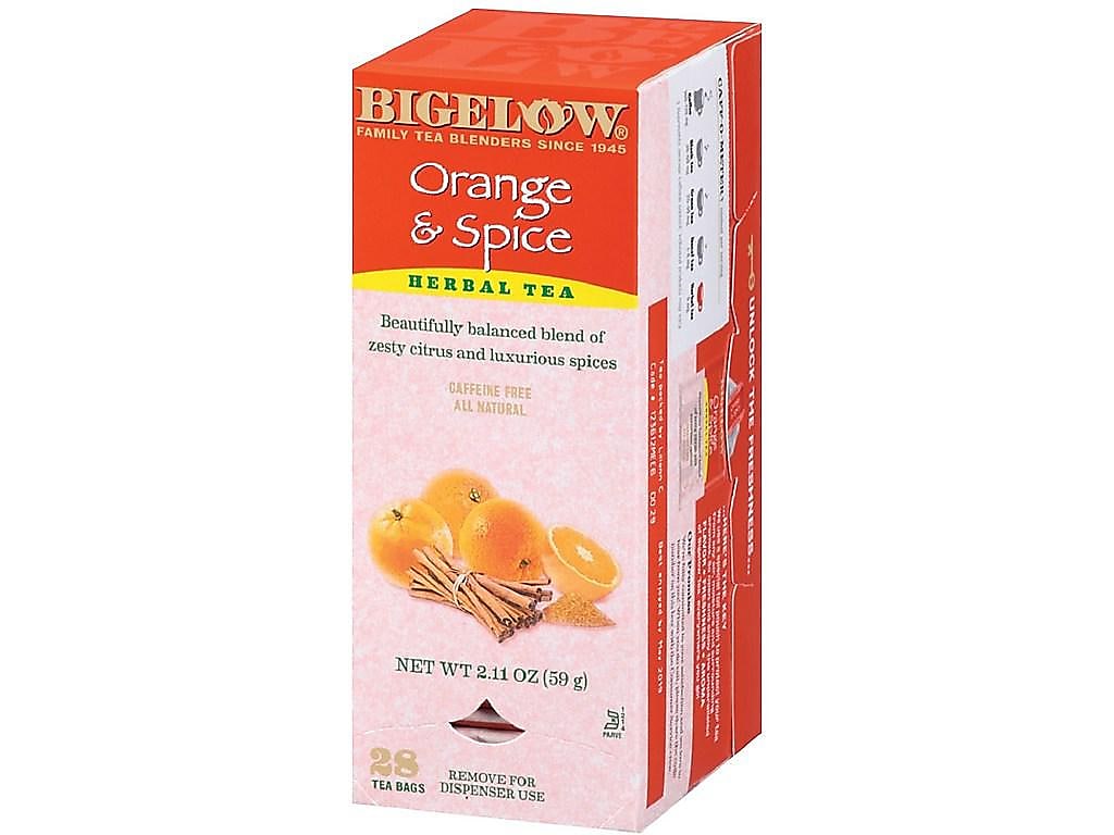 Bigelow Herbal Tea Bags, 28/Box