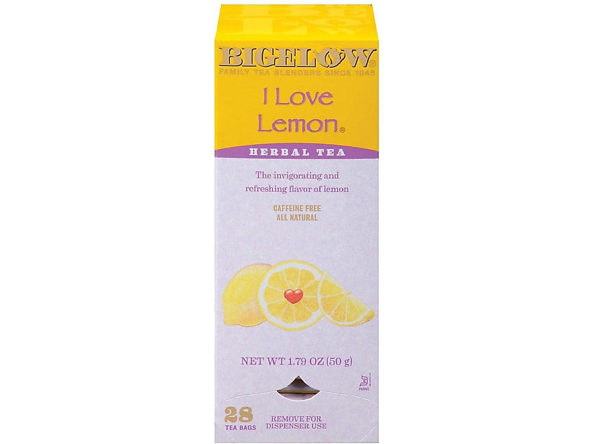 Bigelow I Love Lemon Tea Bags, 28/Box