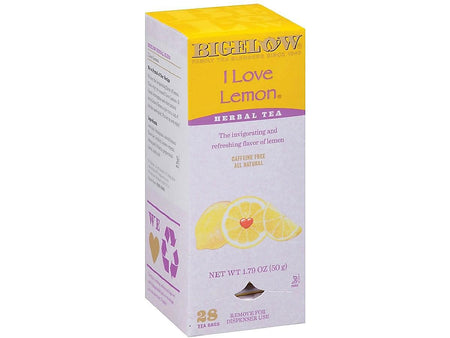 Bigelow I Love Lemon Tea Bags, 28/Box