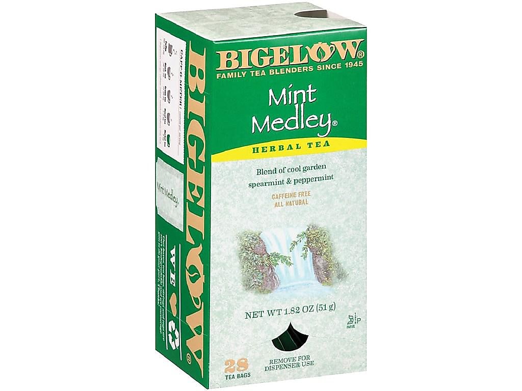 Bigelow Medley Mint Tea Bags, 28/Box