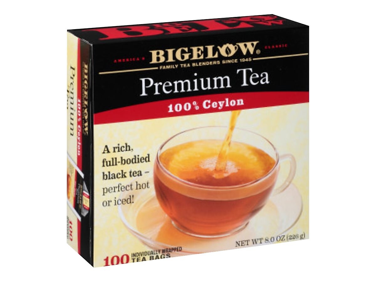 Bigelow Premium Ceylon Tea Bags, 100/Box