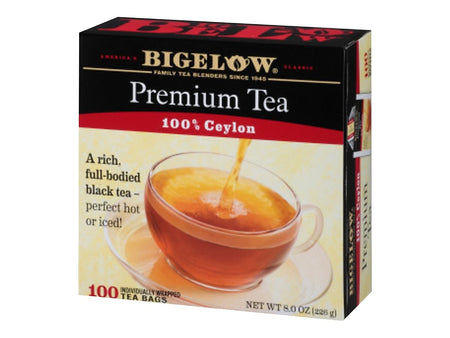 Bigelow Premium Ceylon Tea Bags, 100/Box