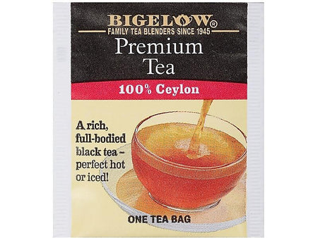 Bigelow Premium Ceylon Tea Bags, 100/Box