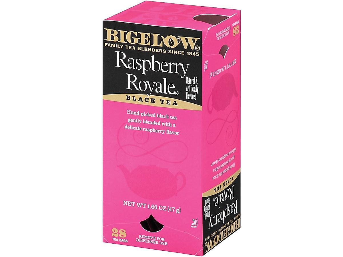 Bigelow Raspberry Royale Black Tea Bags, 28/Box