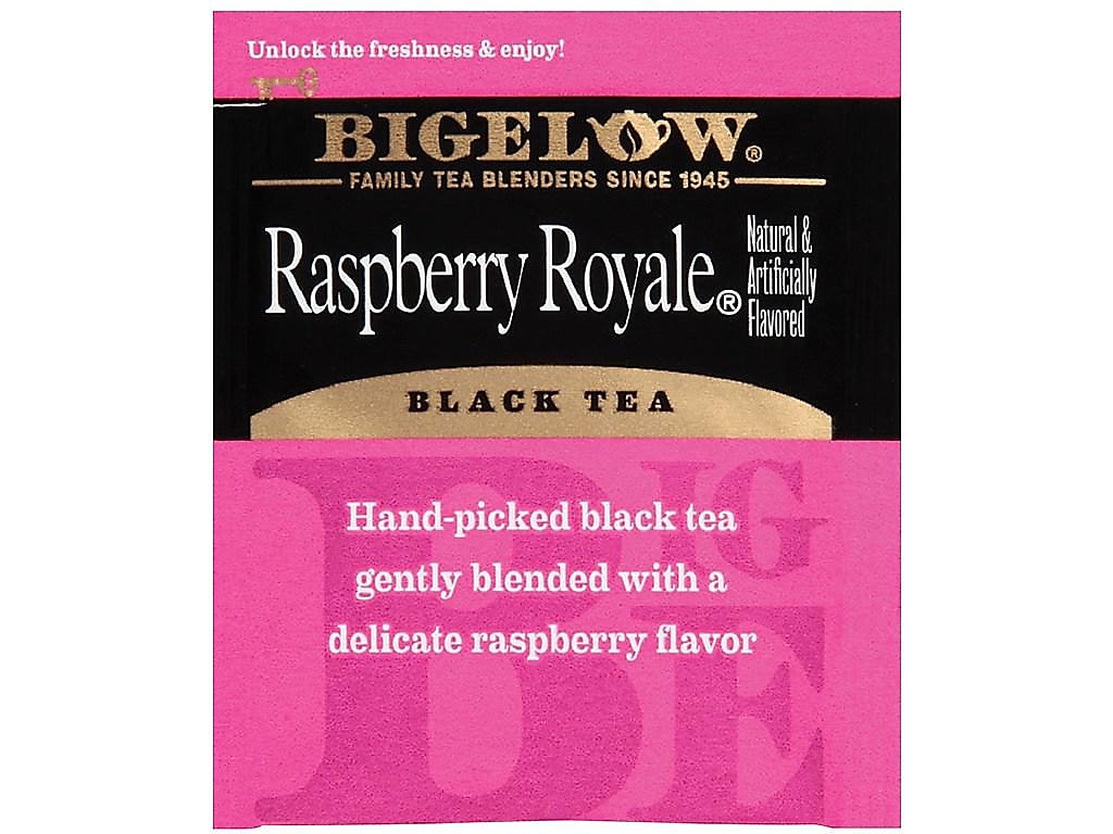 Bigelow Raspberry Royale Black Tea Bags, 28/Box