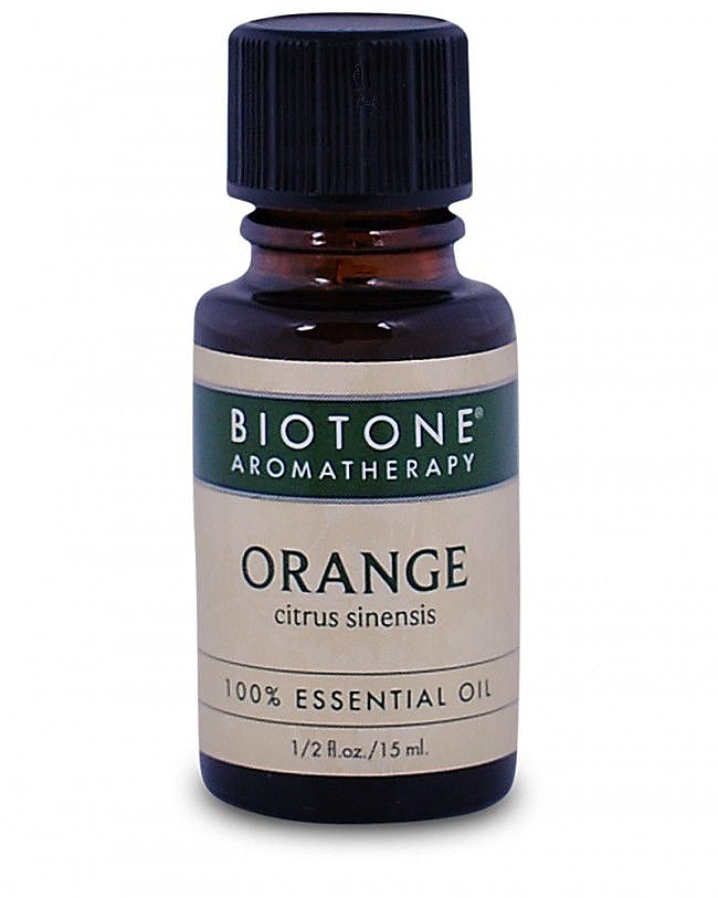 Biotone Essential Oils, Orange, Fresh Citrus Scent, 1/2 oz Bottle
