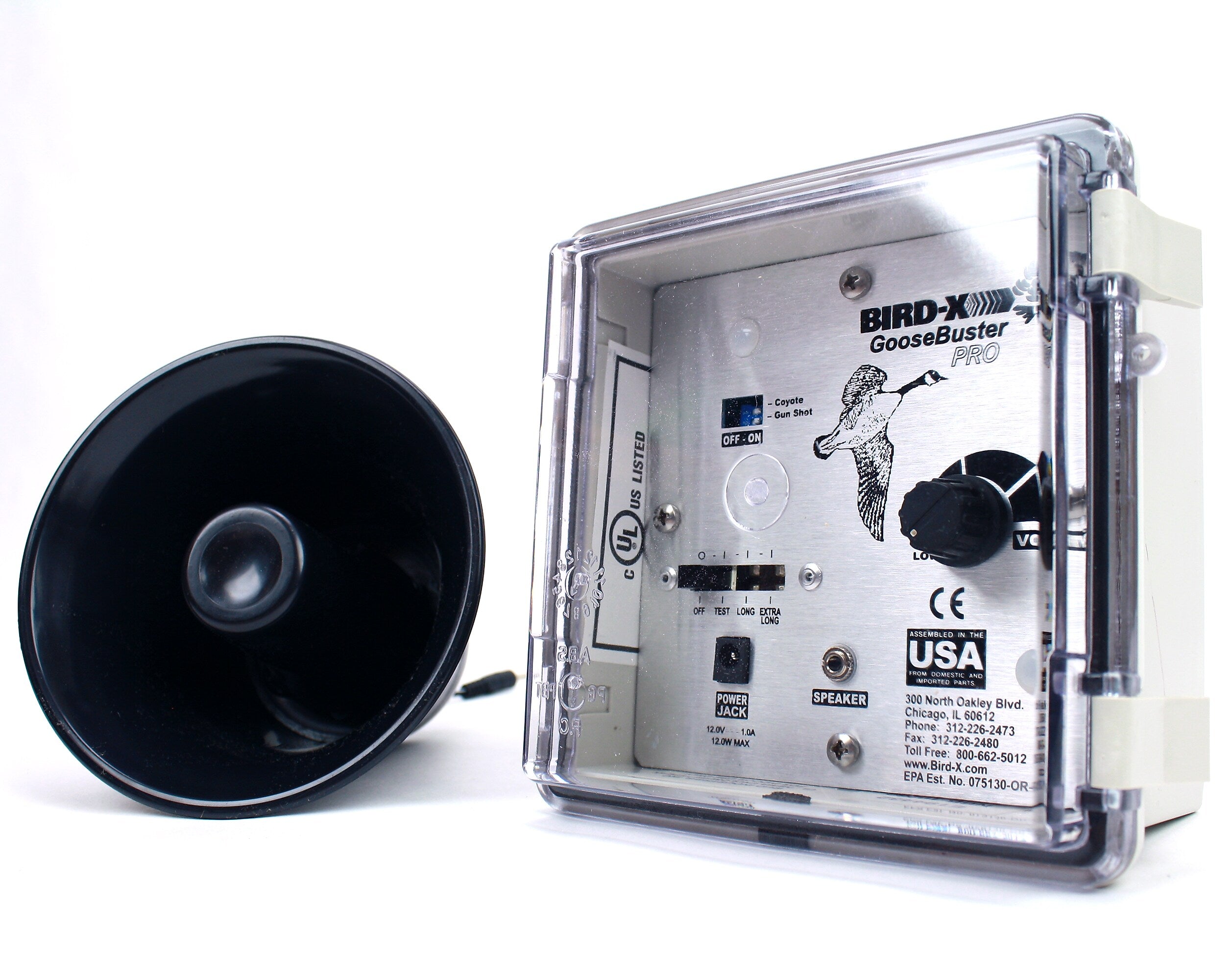 Bird-X Deterrent Electronic Bird Control