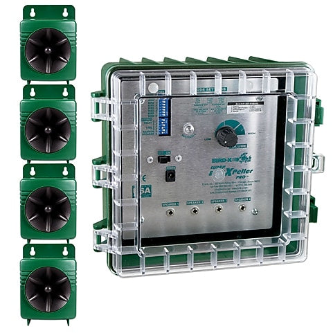 Bird-X Deterrent Sonic Bird Control, Covers 6 Acres