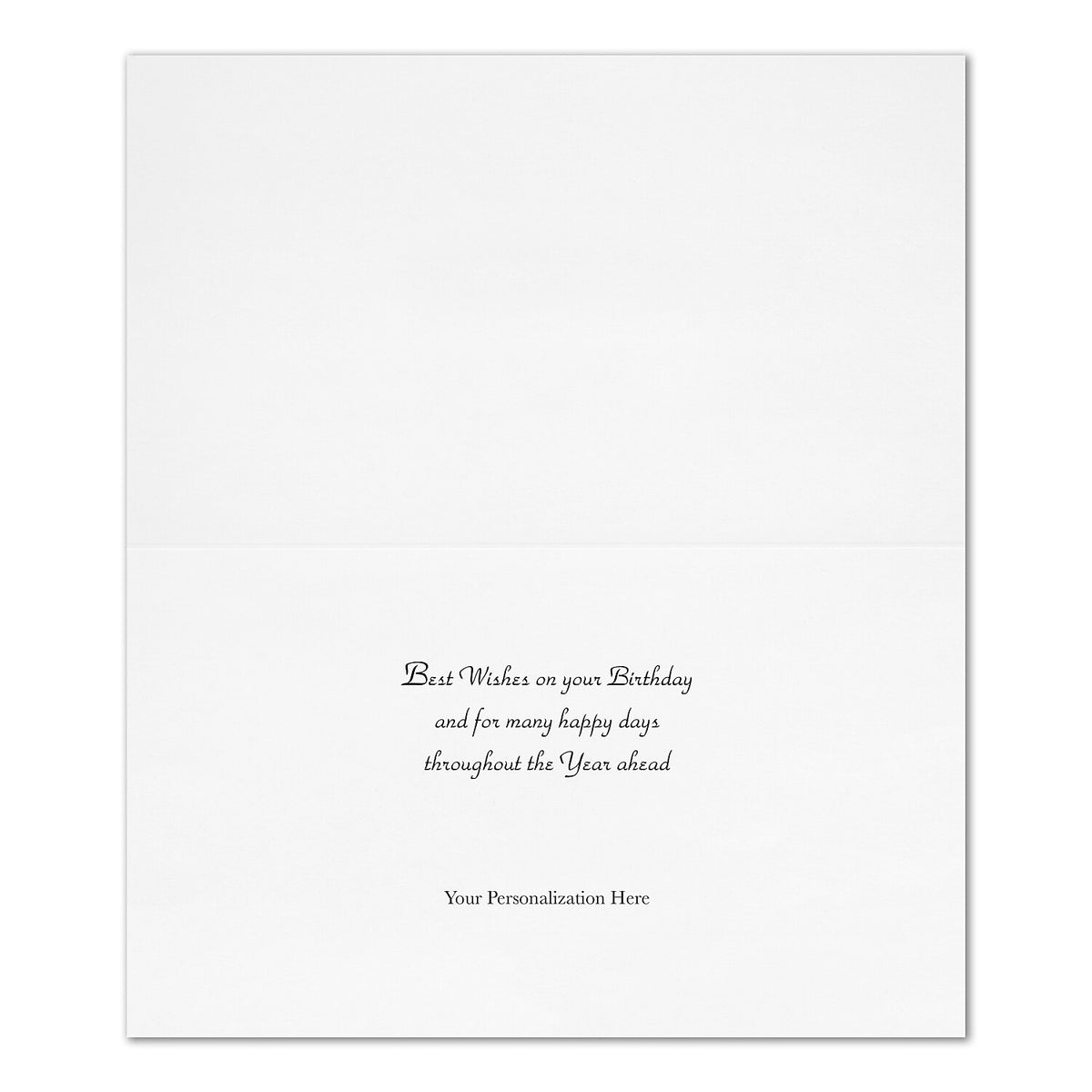"Birthday Sparks" Card w/ Unlined White Envelope, 25/BX