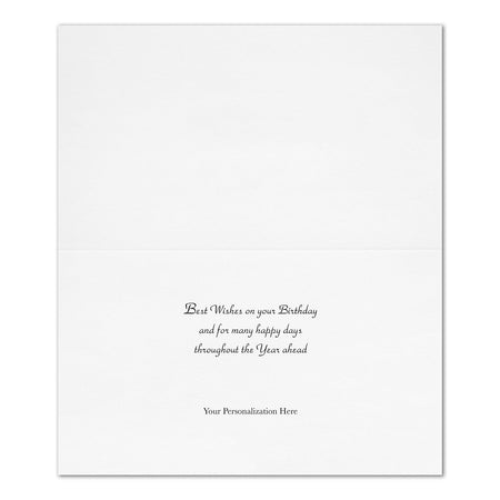 "Birthday Sparks" Card w/ Unlined White Envelope, 50/BX
