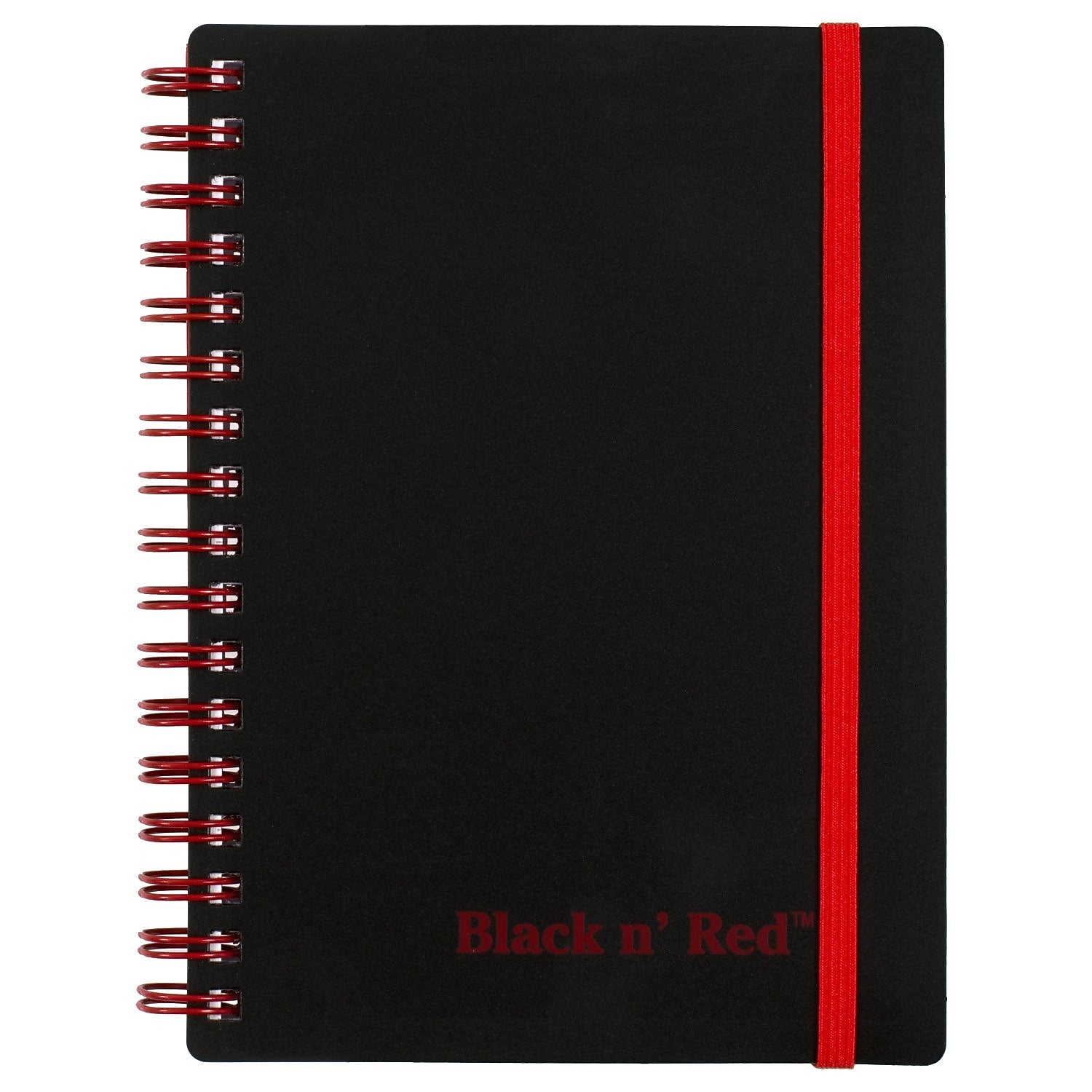Black N' Red 1-Subject Professional Notebooks, 3.75