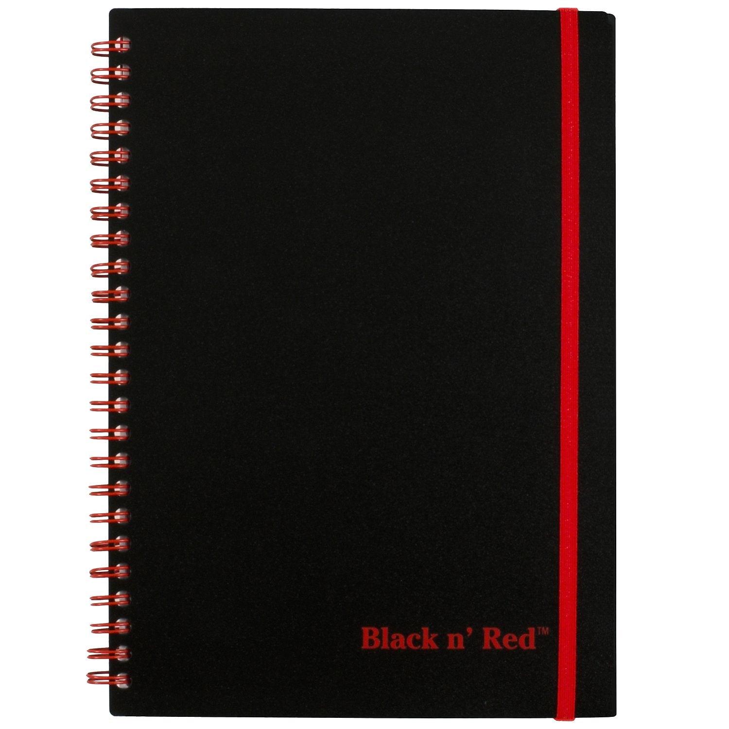 Black N' Red 1-Subject Professional Notebooks, 5.875