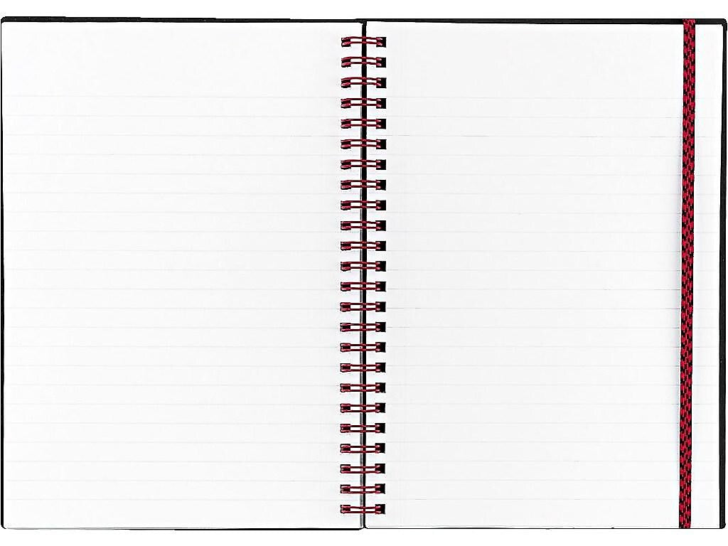 Black N' Red 1-Subject Professional Notebooks, 5.875