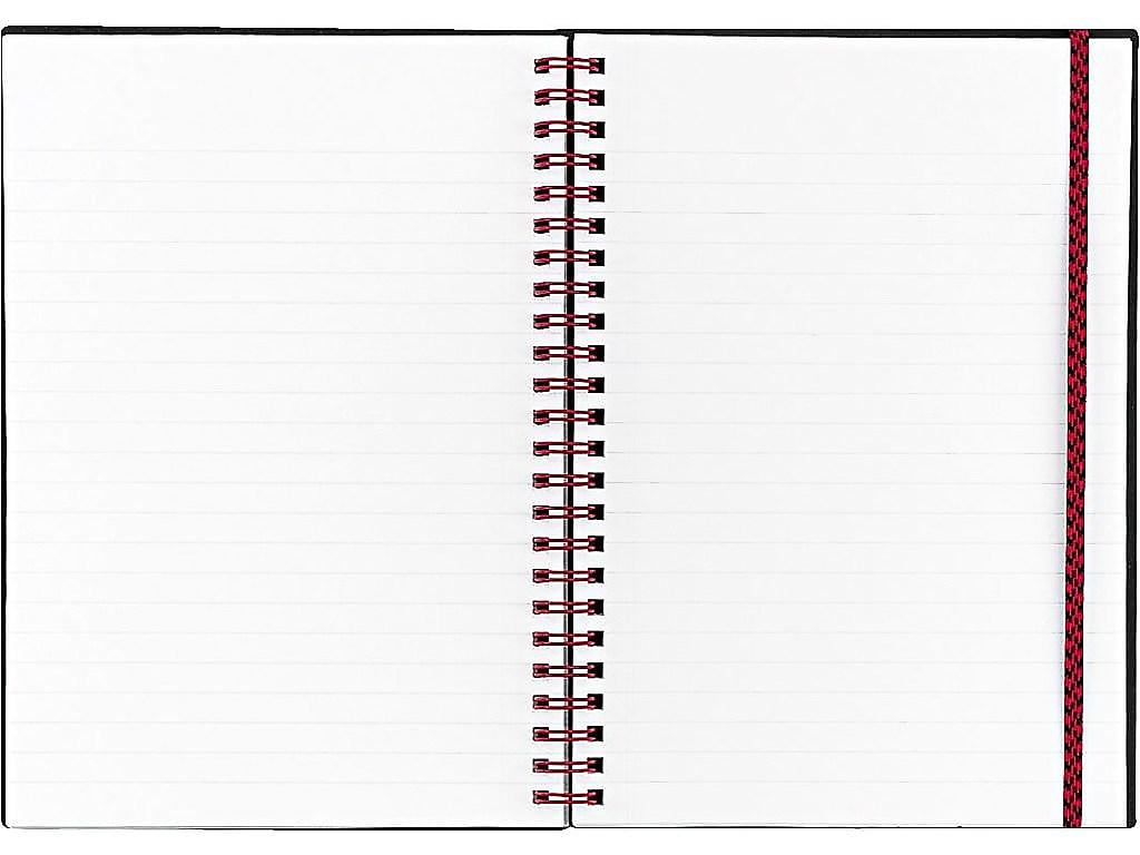 Black N' Red 1-Subject Professional Notebooks, 5.875