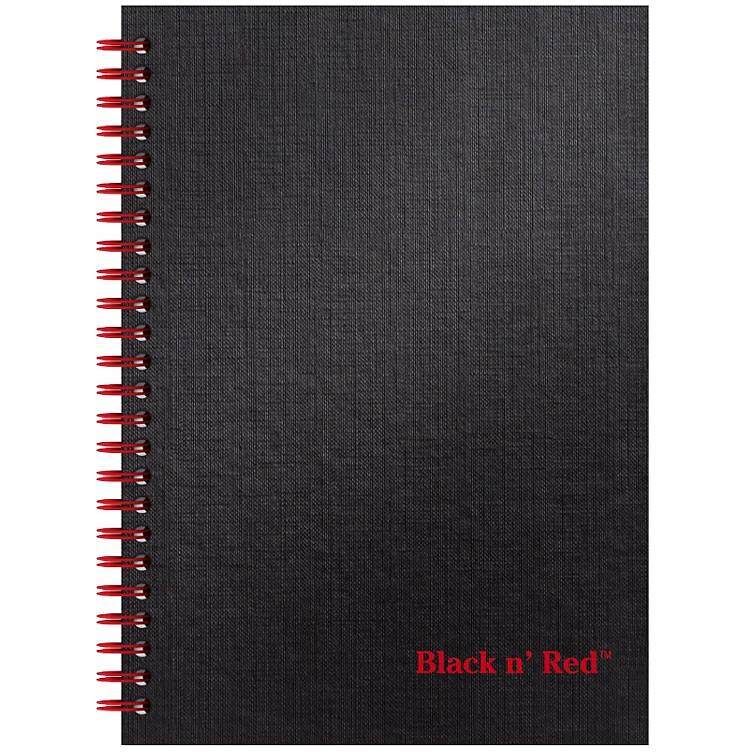 Black N' Red 1-Subject Professional Notebooks, 5.88