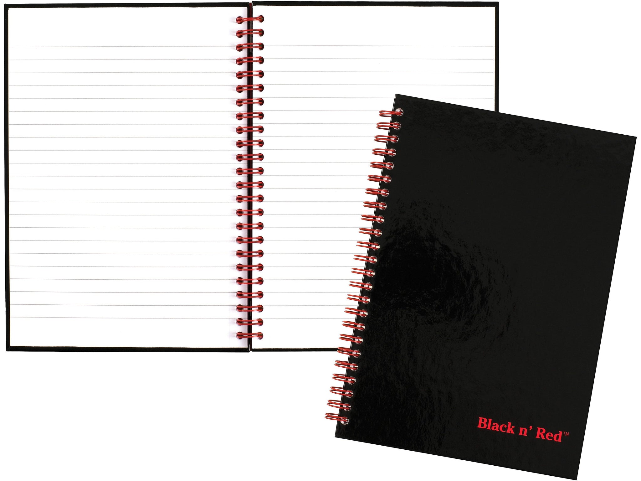 Black N' Red 1-Subject Professional Notebooks, 5.88