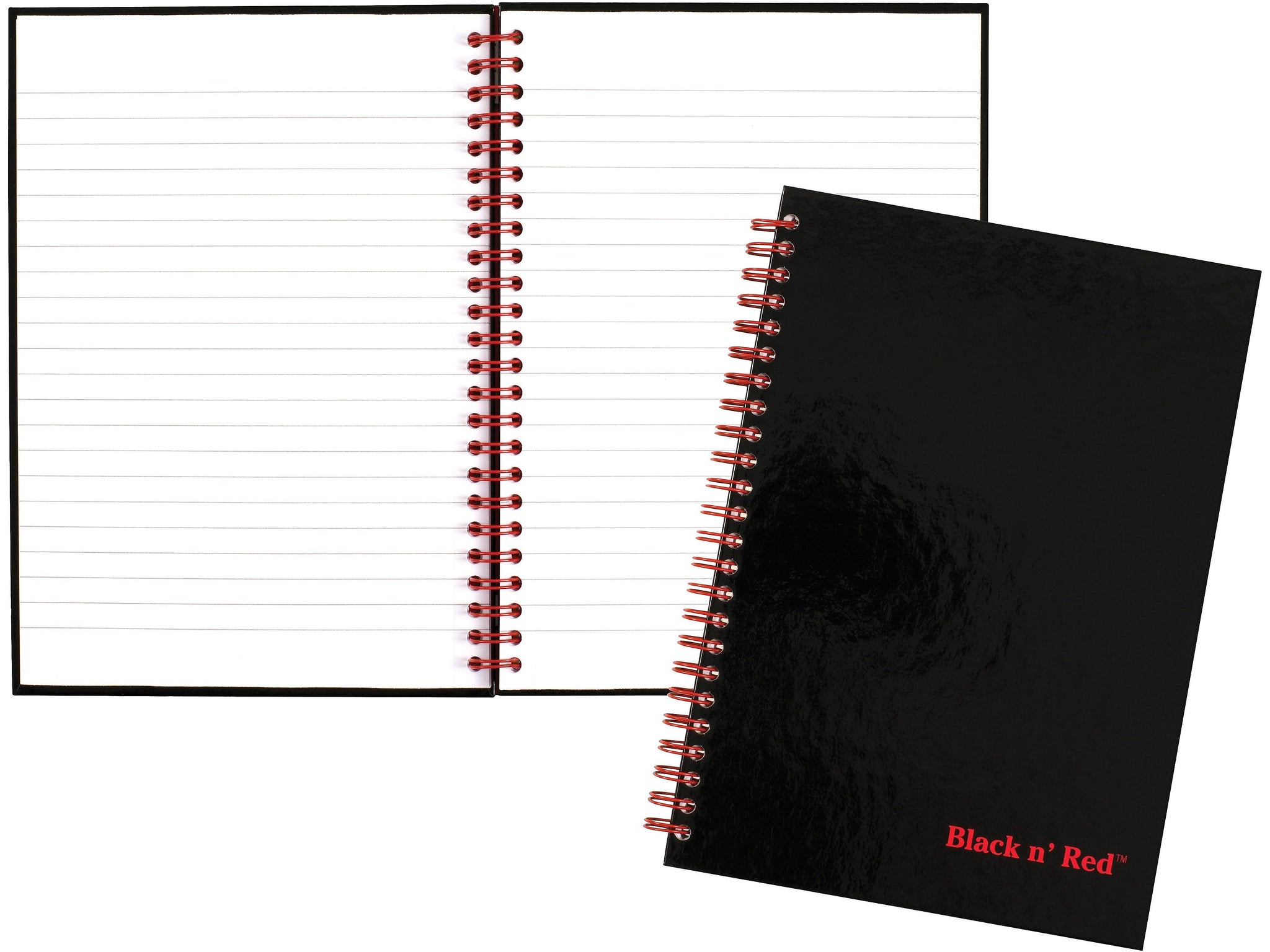 Black N' Red 1-Subject Professional Notebooks, 5.88