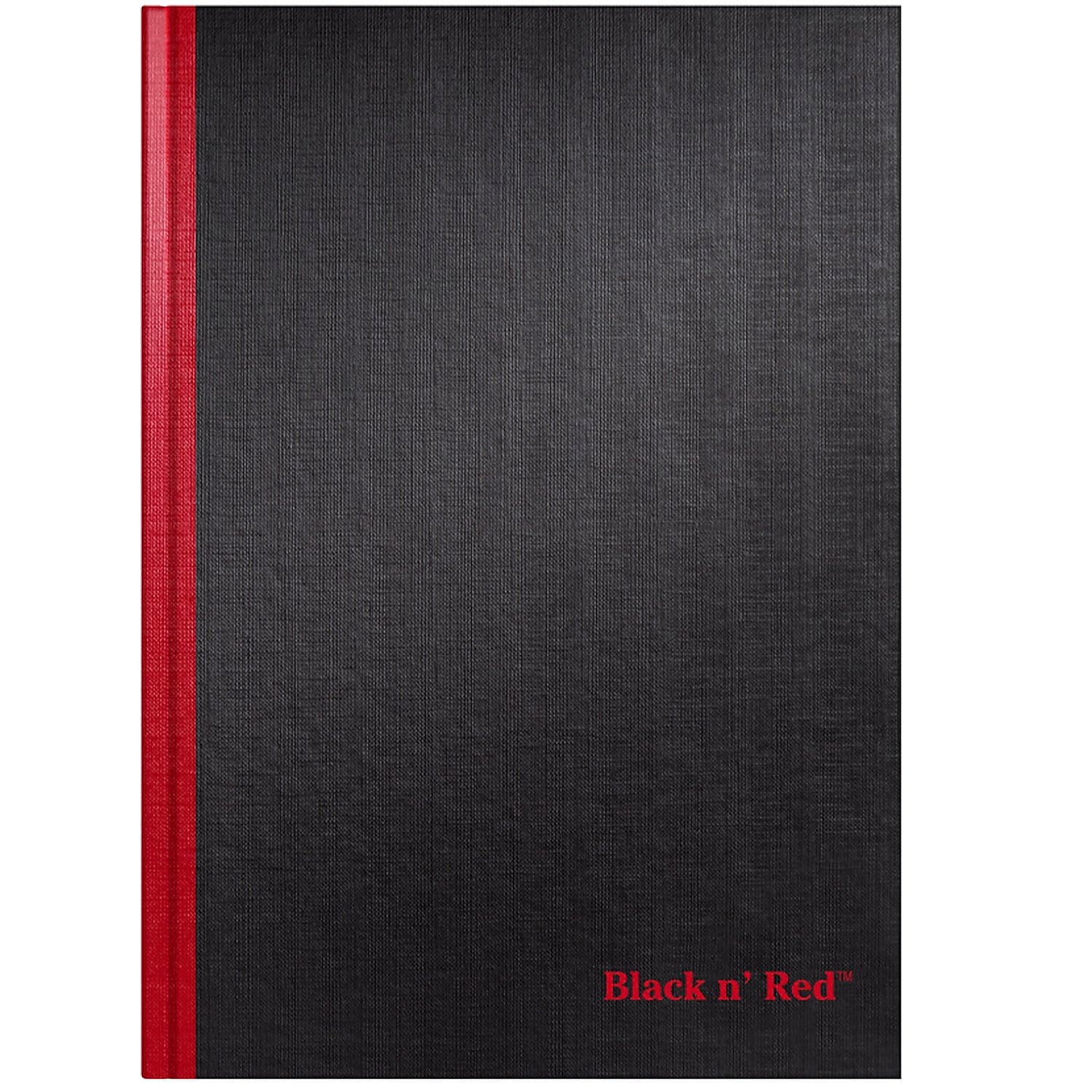 Black N' Red 1-Subject Professional Notebooks, 8.25