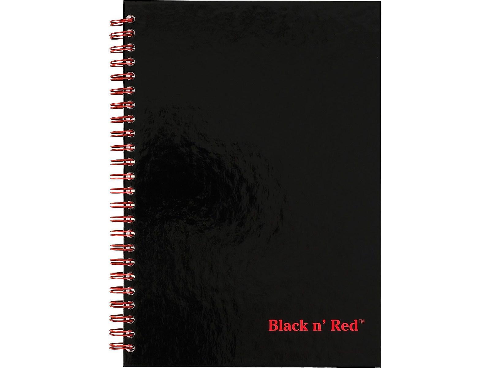 Black N' Red Black n' Red 1-Subject Professional Notebooks, 5.88