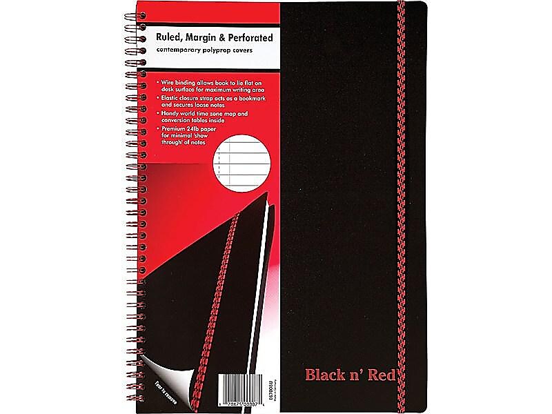Black N' Red Black n' Red Professional Notebook, 8.25