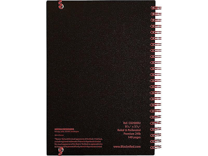 Black N' Red Professional Notebooks, 5.875