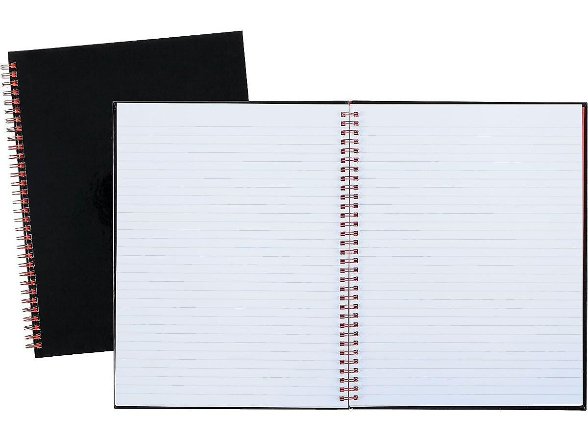 Black N' Red Professional Notebooks, 8.5