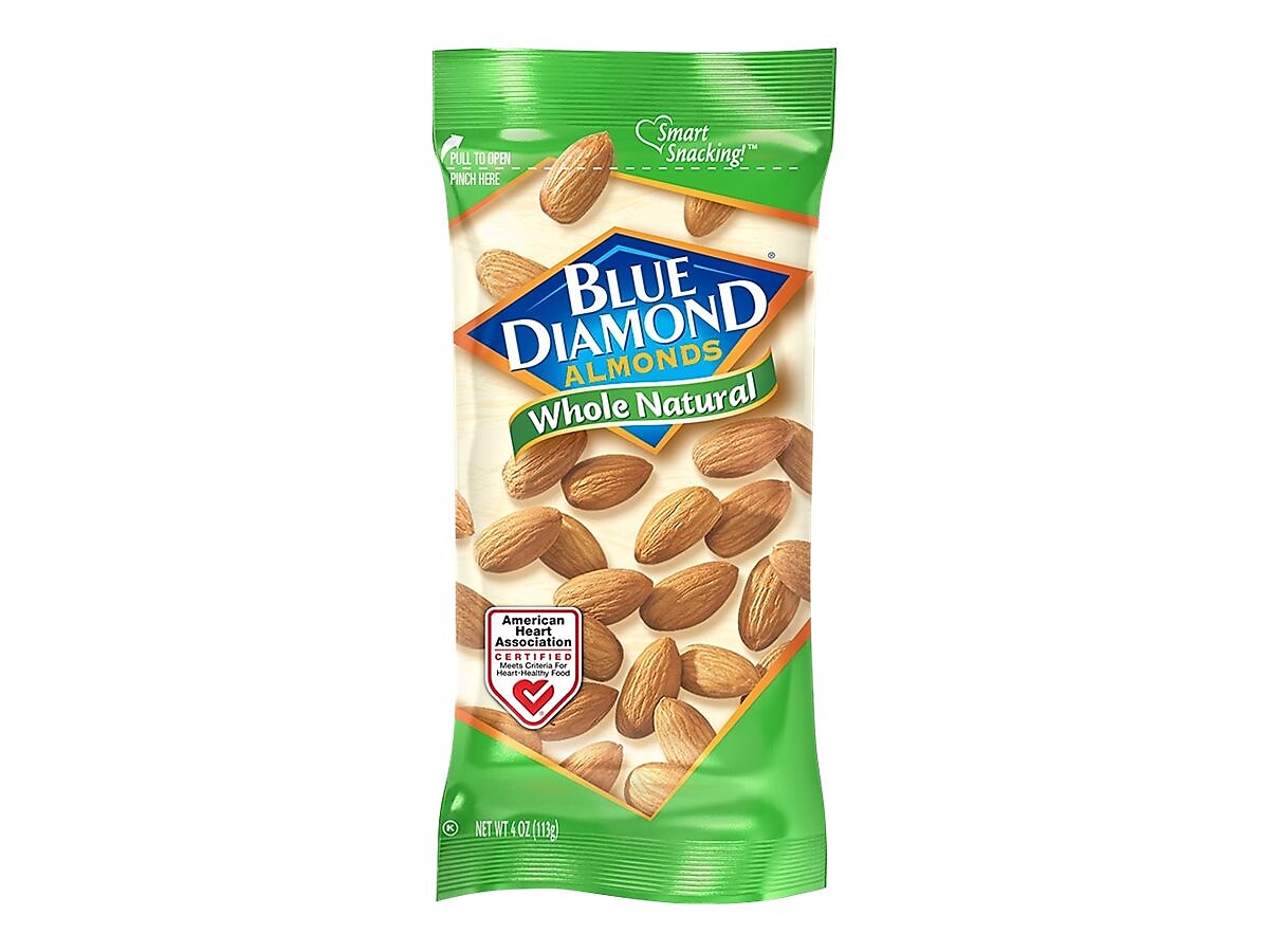 Blue Diamond Almonds, 4 oz., 12 Bags/Pack