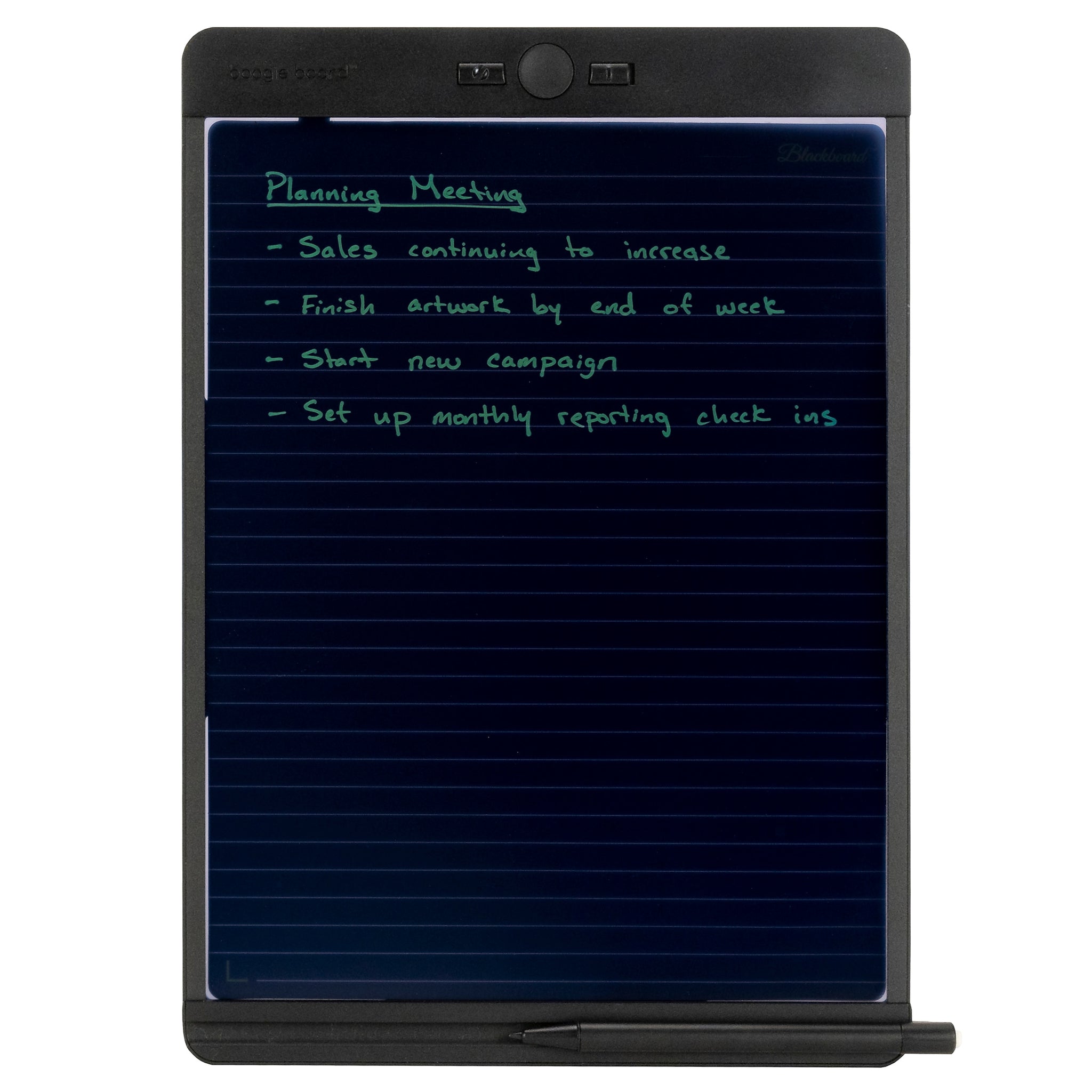 Boogie Board Blackboard Smart Scan Reusable Smart Notepad, 8.5