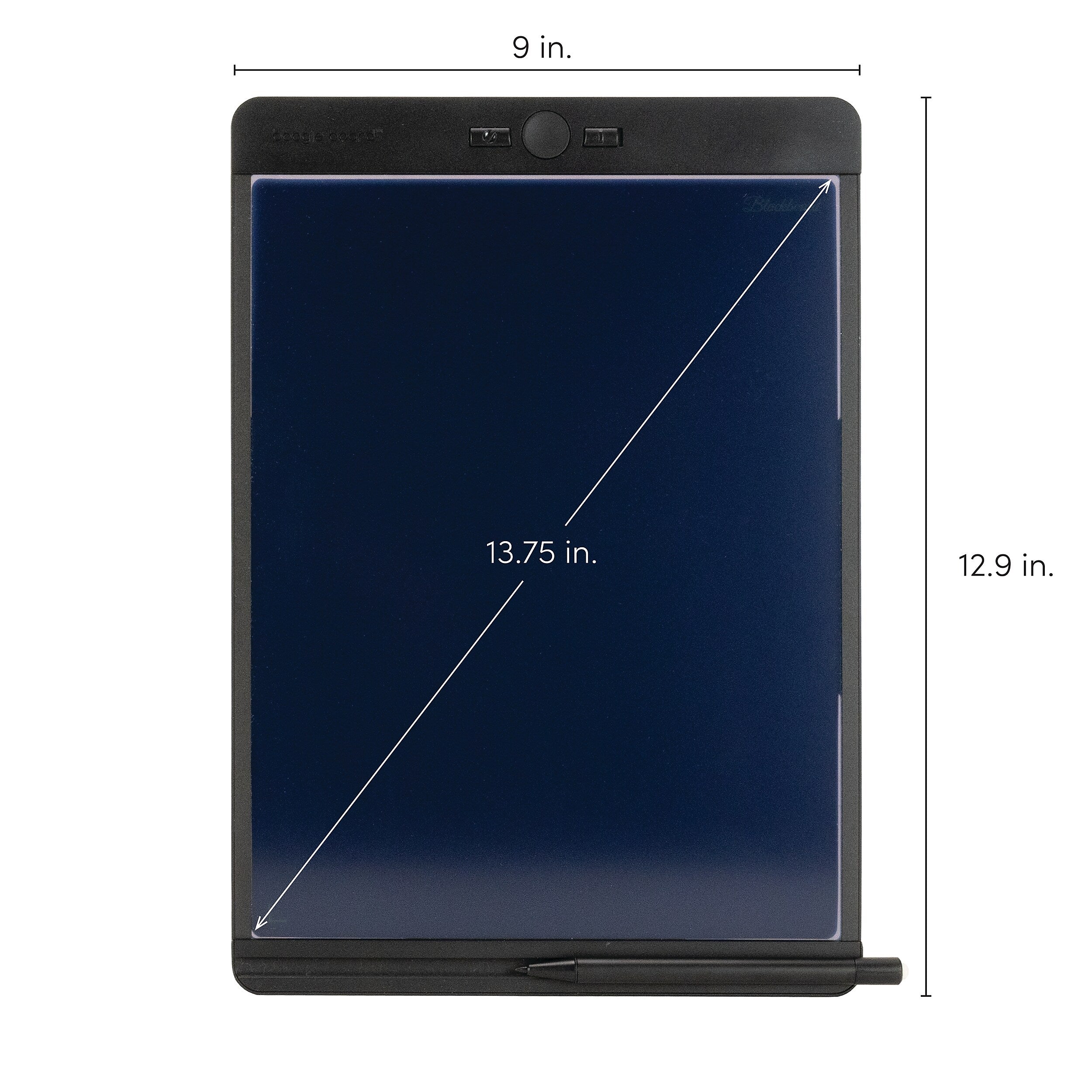 Boogie Board Blackboard Smart Scan Reusable Smart Notepad, 8.5