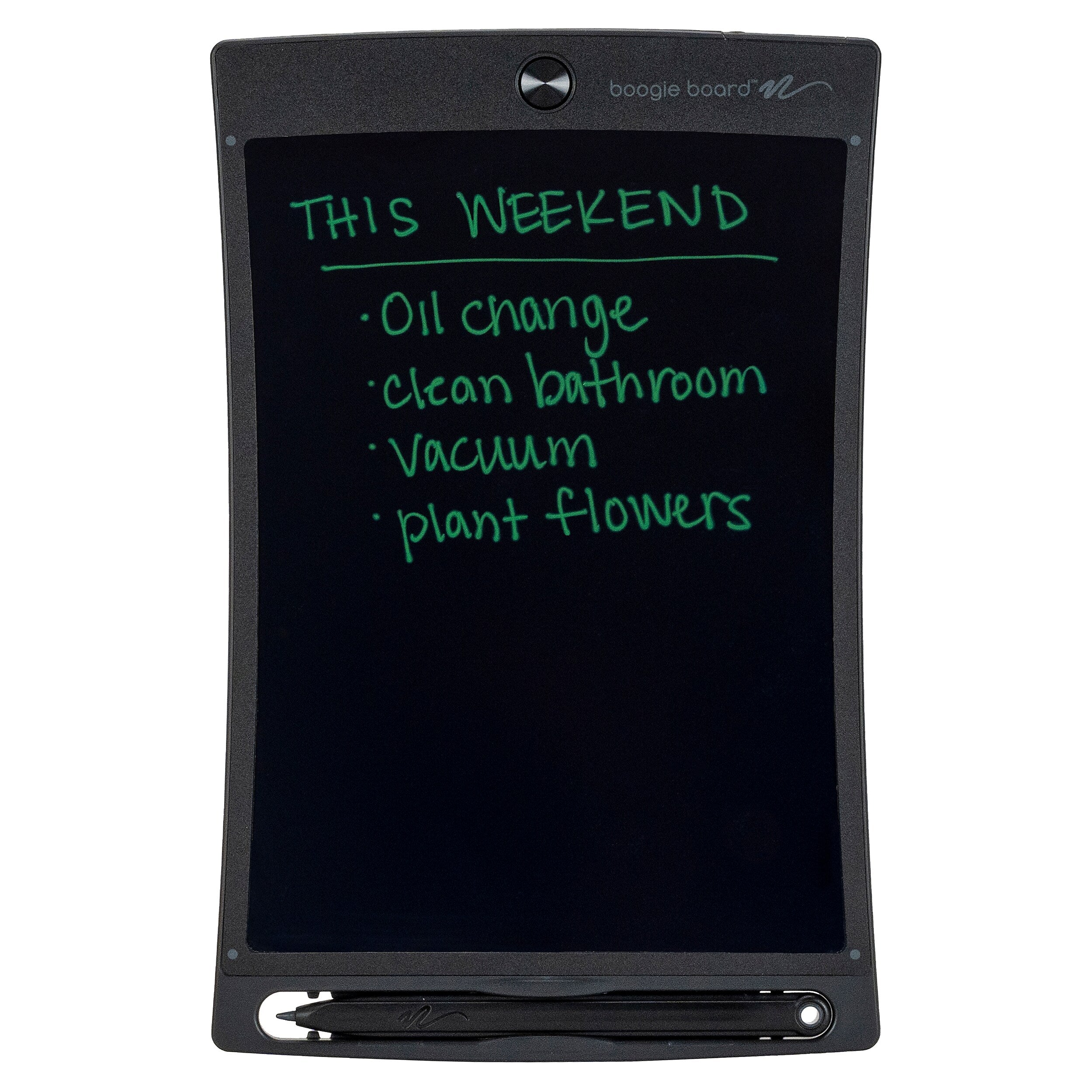 Boogie Board Jot Reusable Smart Notepad, Gray