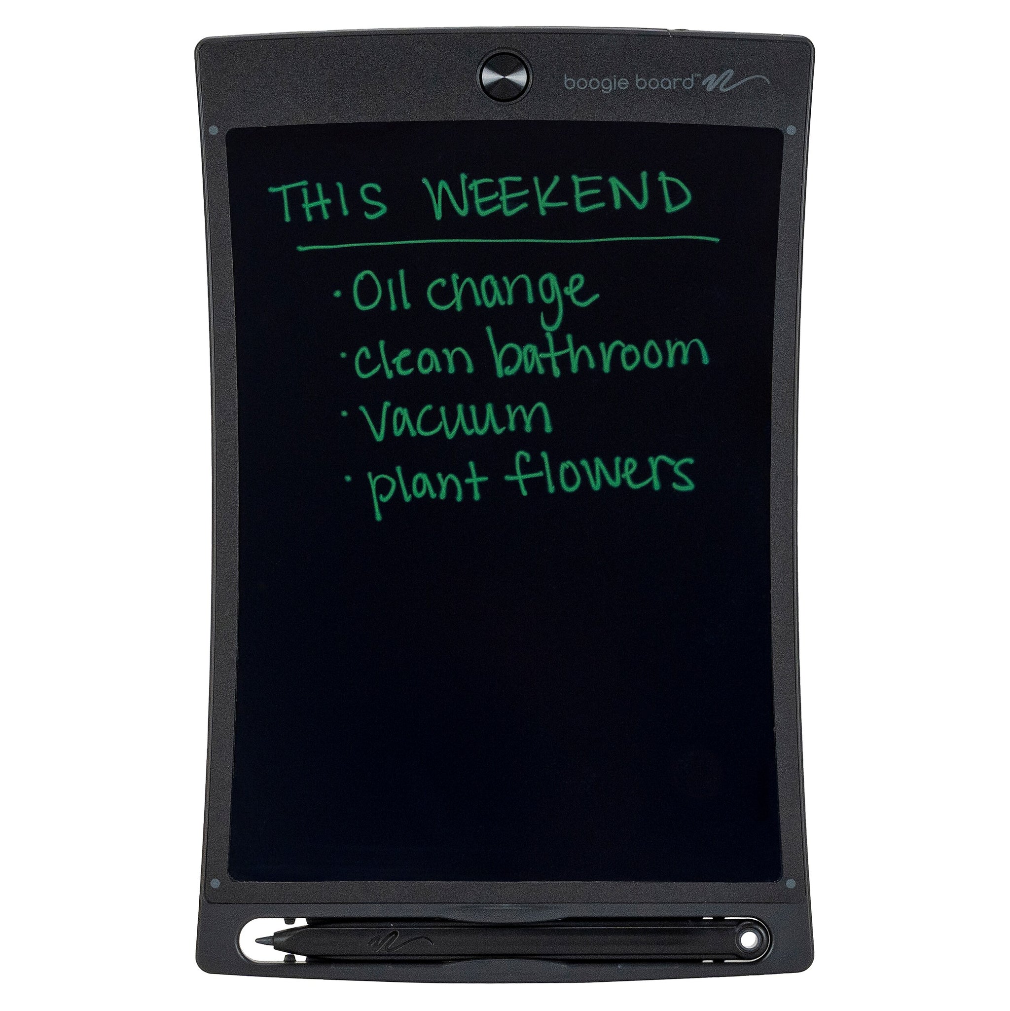Boogie Board Jot Reusable Smart Notepad, Gray