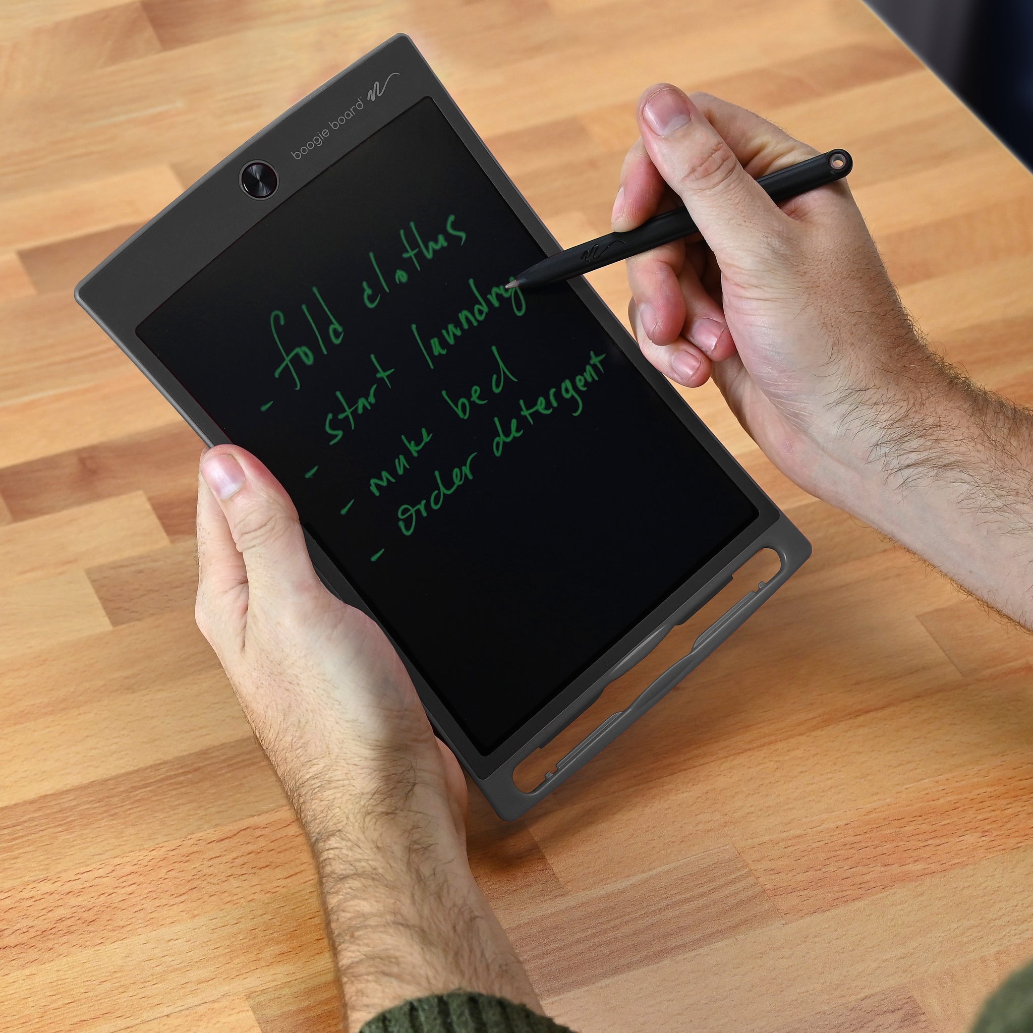 Boogie Board Jot Reusable Smart Notepad, Gray