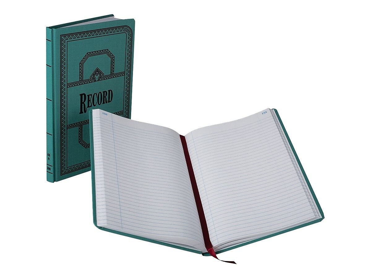 Boorum & Pease 66 Series Record Book, 7.63