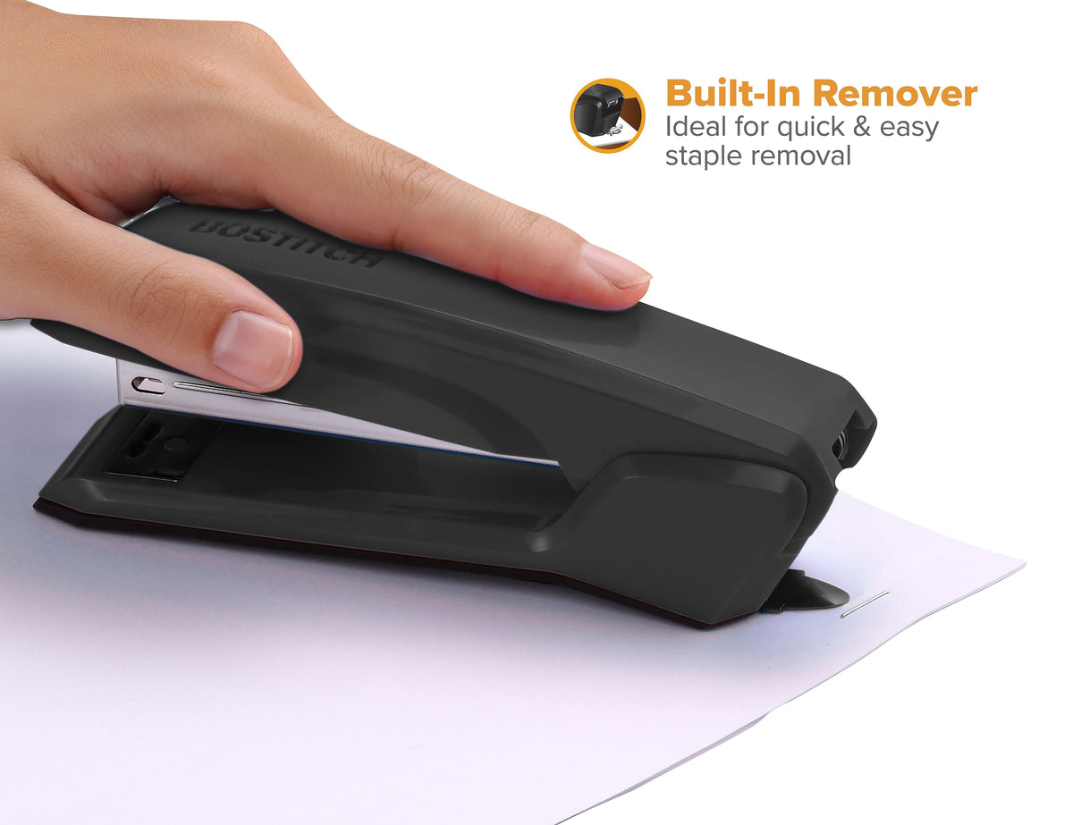 Bostitch Ascend Desktop Stapler, 20 Sheet Capacity, Black