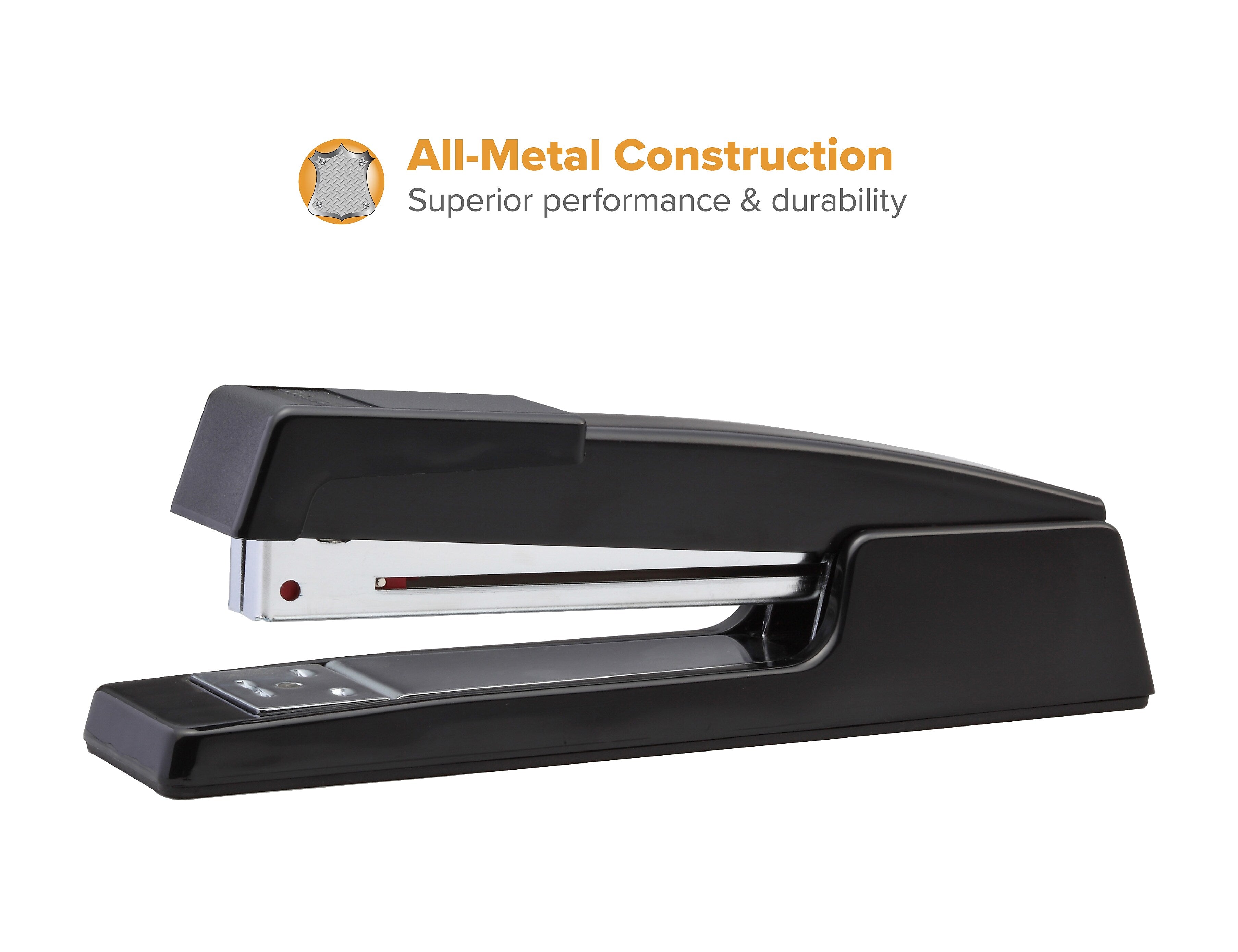 Bostitch Desktop Stapler, 20 Sheet Capacity, Black