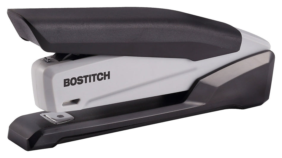 Bostitch EcoStapler™ Spring-Powered Desktop Stapler, 20-Sheet Capacity, Gray/Black