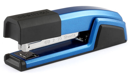 Bostitch Epic Desktop Stapler, 25 Sheet Capacity, Ice Blue