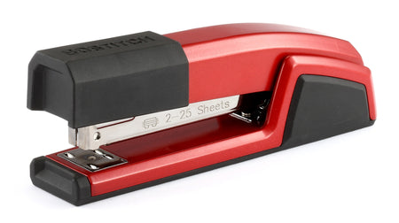 Bostitch Epic Desktop Stapler, 25 Sheet Capacity, Red