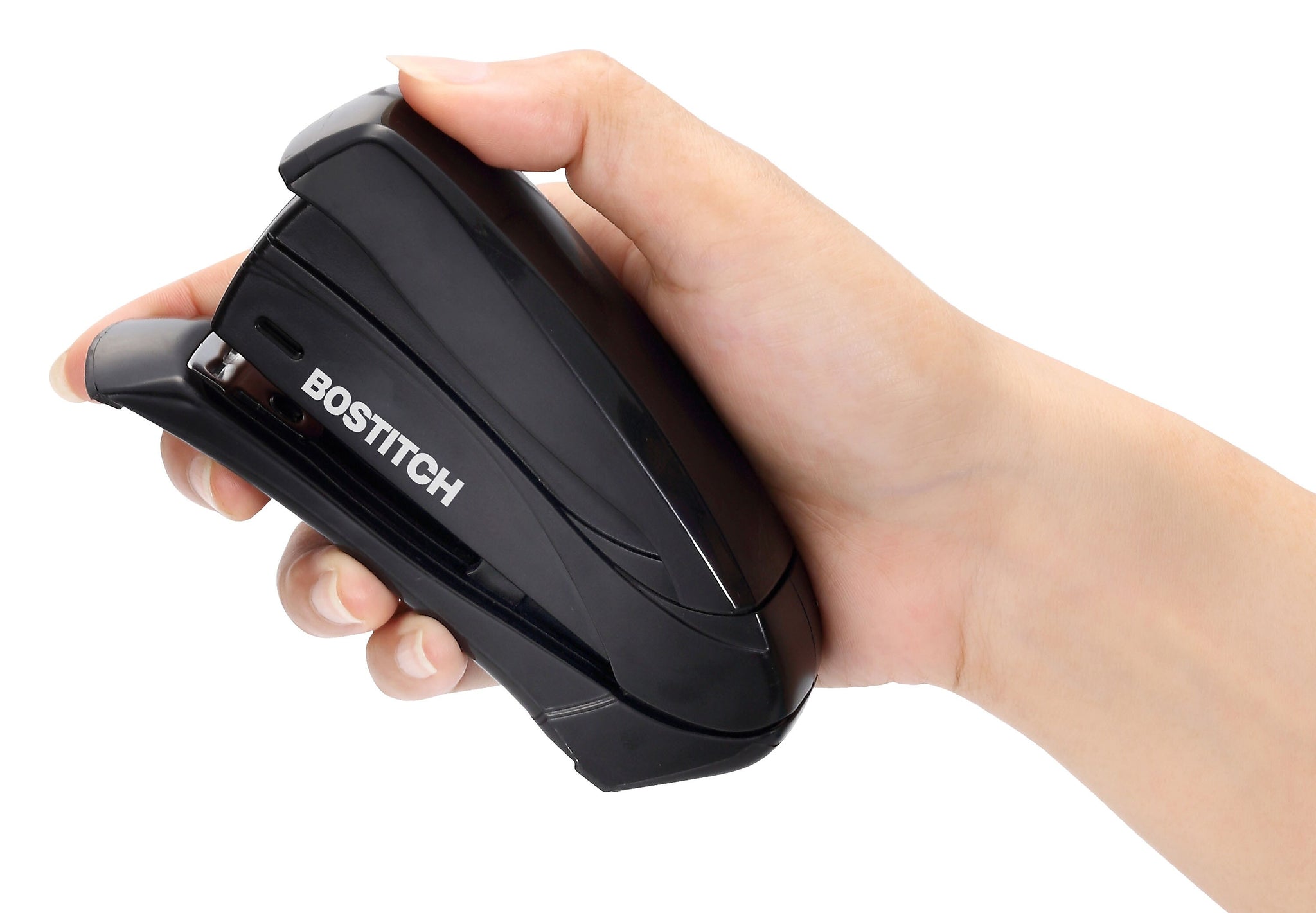 Bostitch Inspire Desktop Stapler, 15-Sheet Capacity, Staples Included, Black
