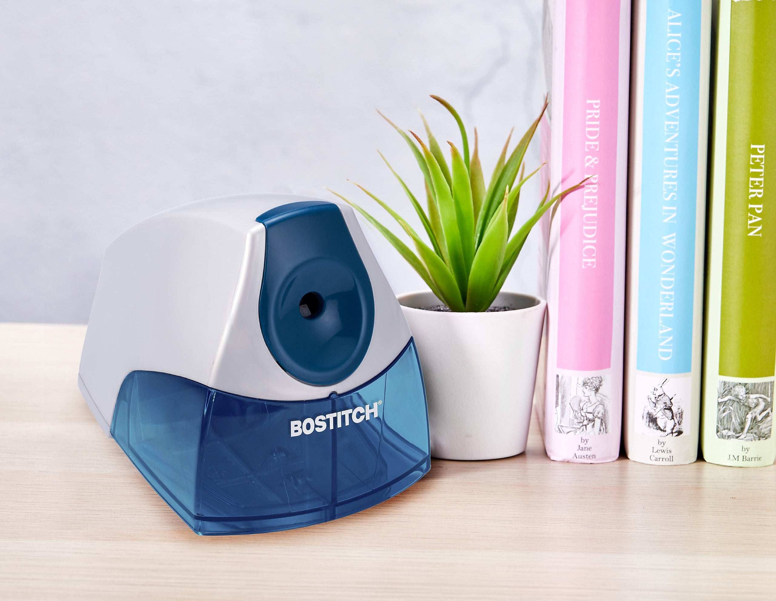 Bostitch Personal Electric Pencil Sharpener, Blue