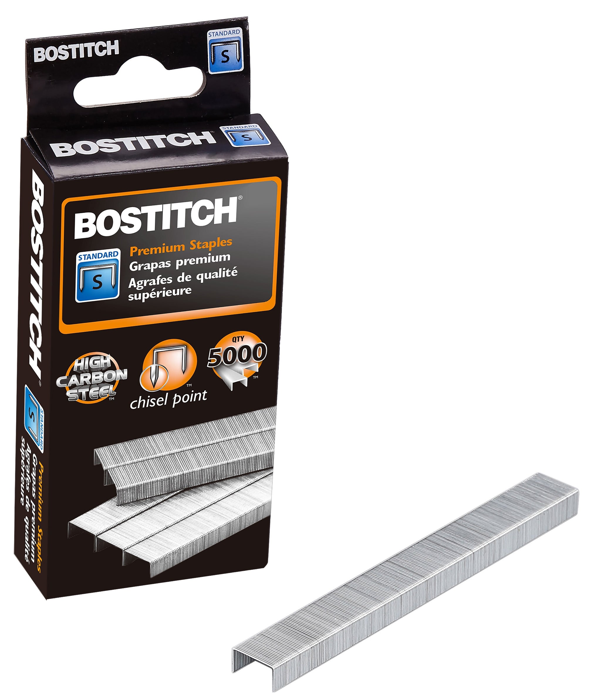 Bostitch Premium Standard Staples, 0.25