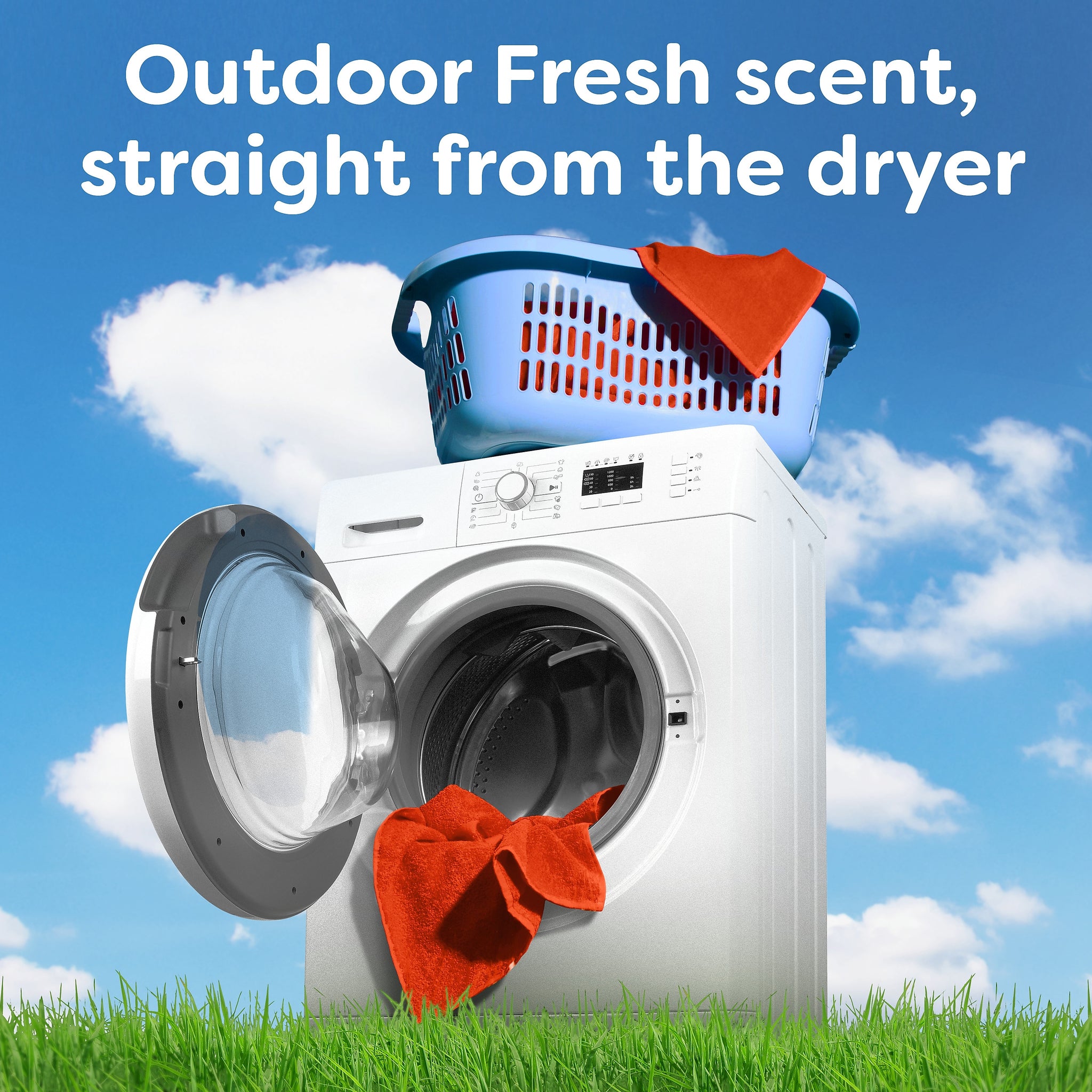 Bounce Outdoor Fresh Softener Dryer Sheets, 160/Box