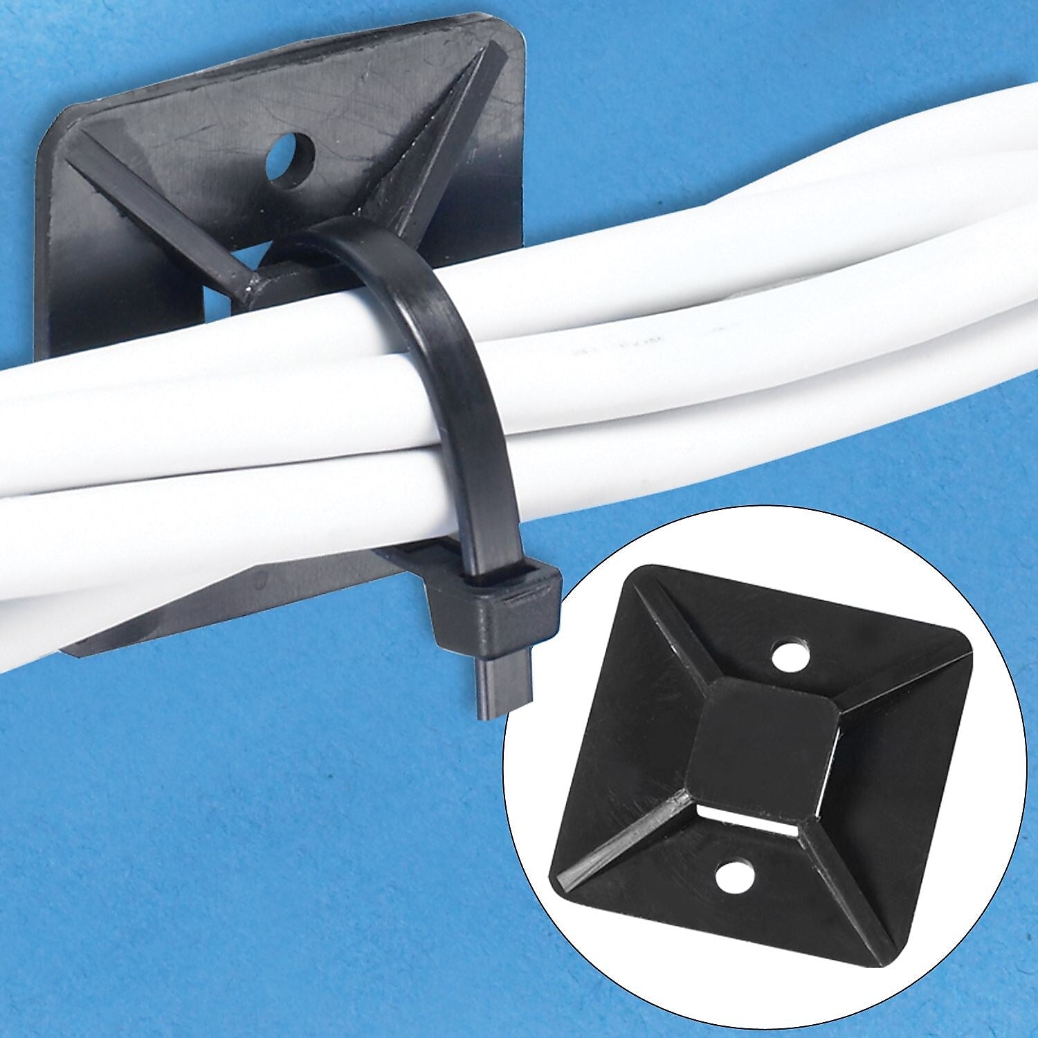 BOX Partners Cable Tie Mount, 1 1/2