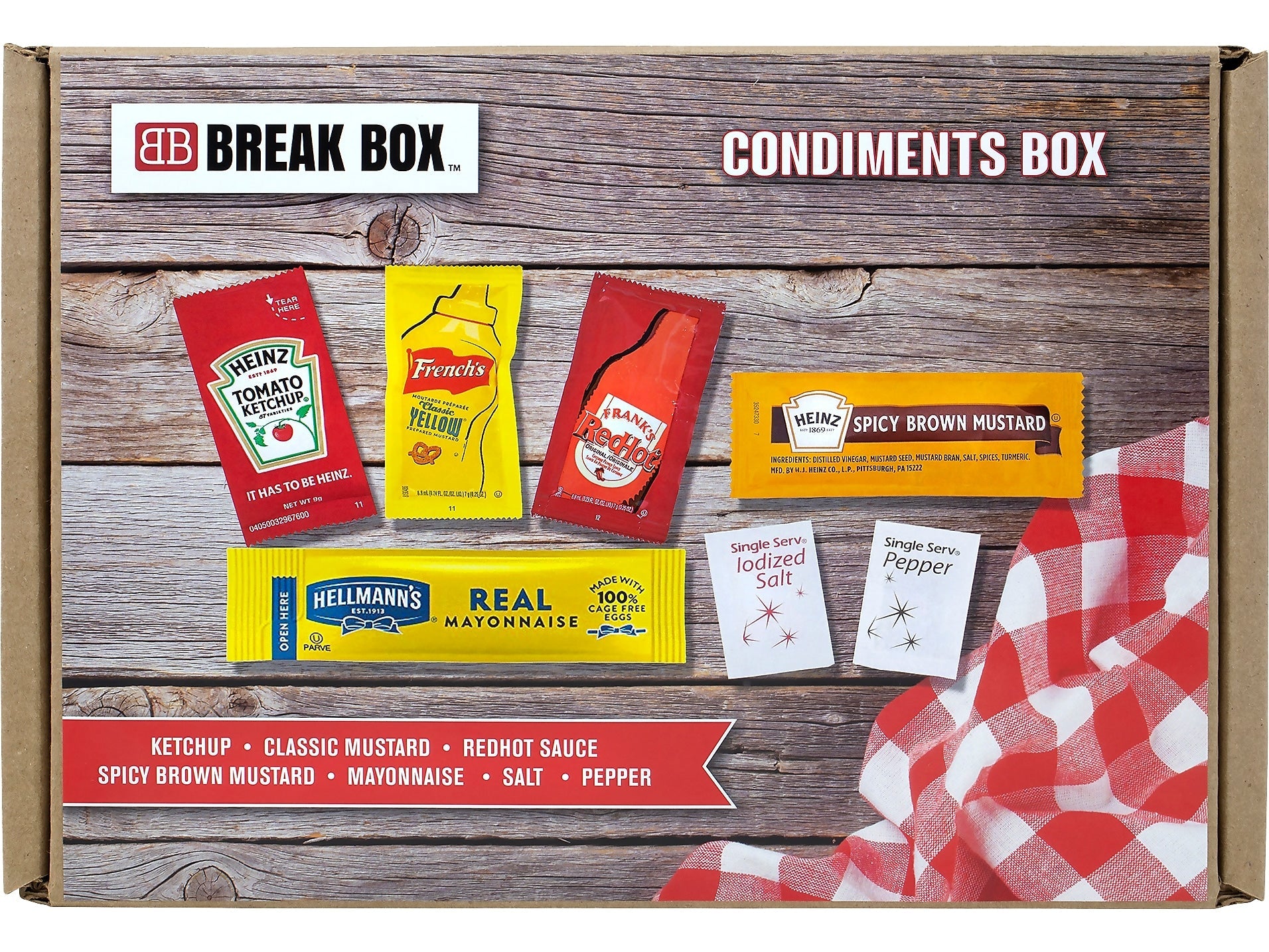 Break Box Condiment Box, 515/Pack