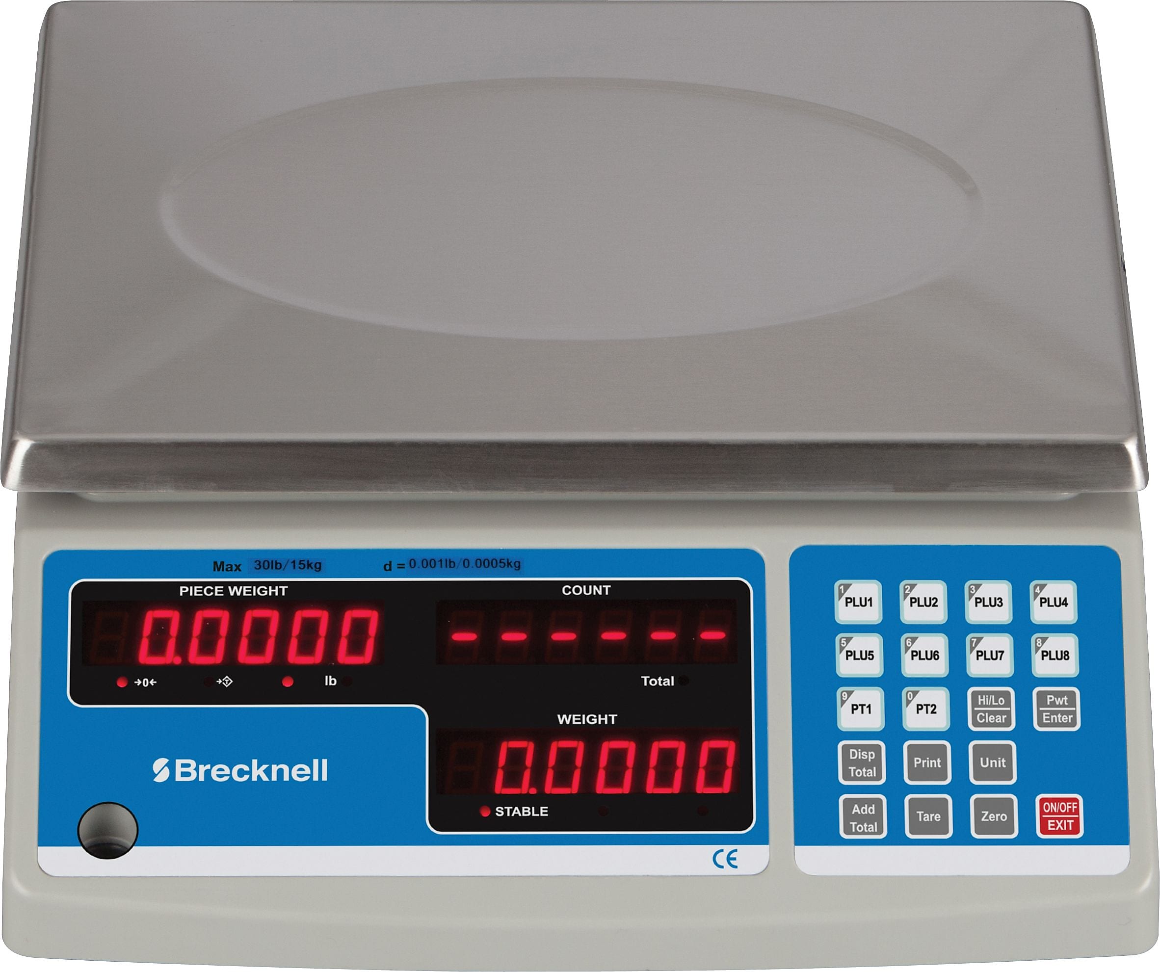 Brecknell B140 Digital Counting/Coin Scale, Up to 30 lb. Capacity